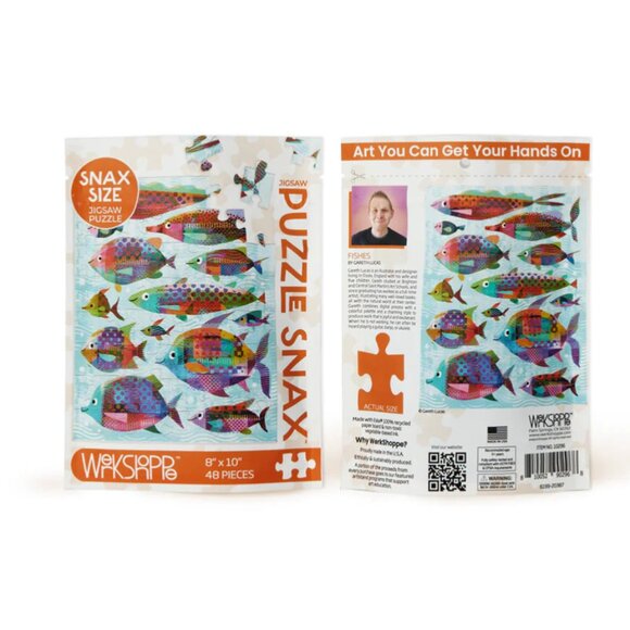Werkshoppe - Fishes 48 Piece Puzzle Snax - Picture 3 of 4